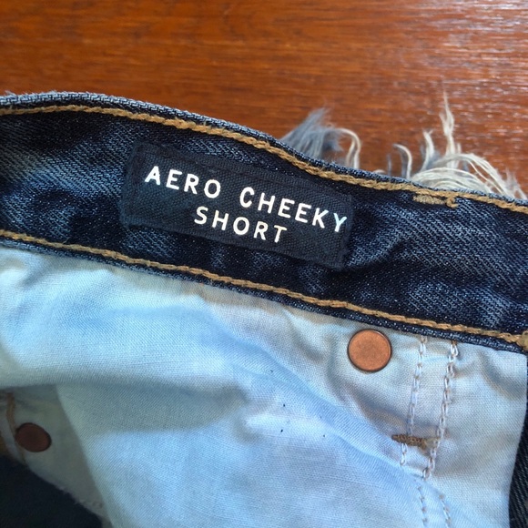 Aeropostale Cheeky Distressed Denim Short - Picture 3 of 5